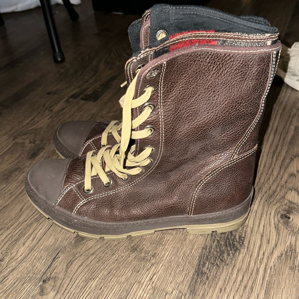 Converse Woolrich Boots Size 9.5 men 11 women Boots